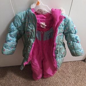 Size 3t zero exposure girls snow suit